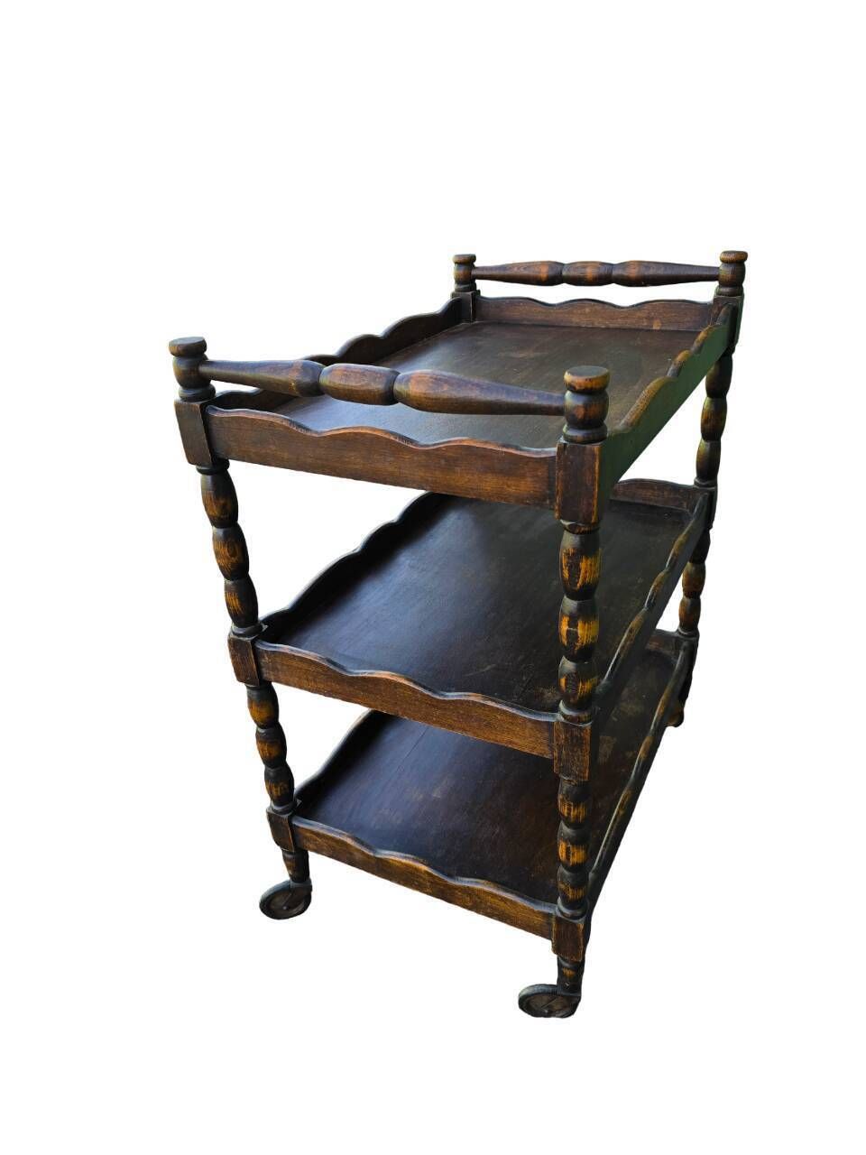 Old Wooden Serving Trolley photo 70.0