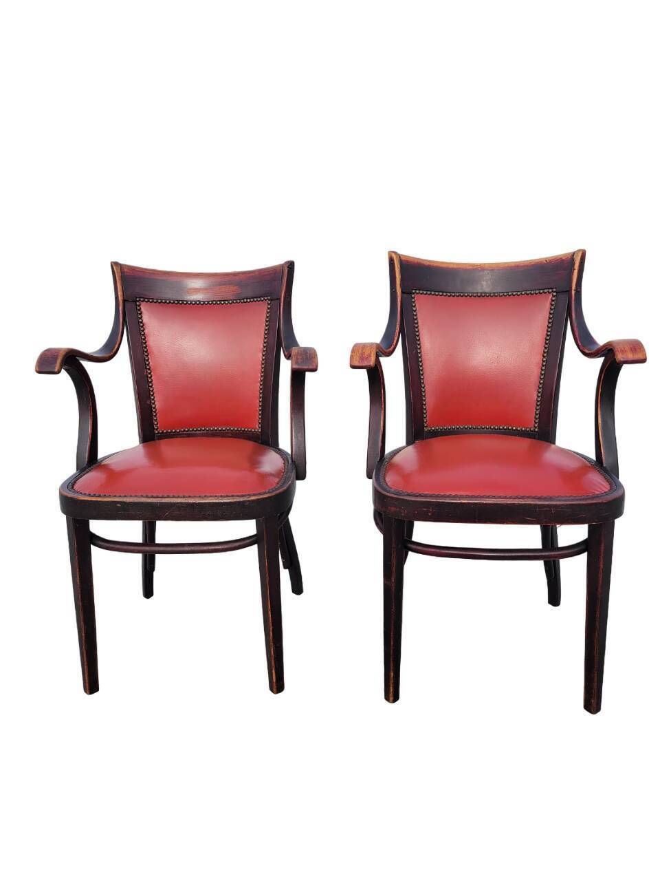 Set Of Two Original Thonet Armchairs By Adolf Loos photo furniture