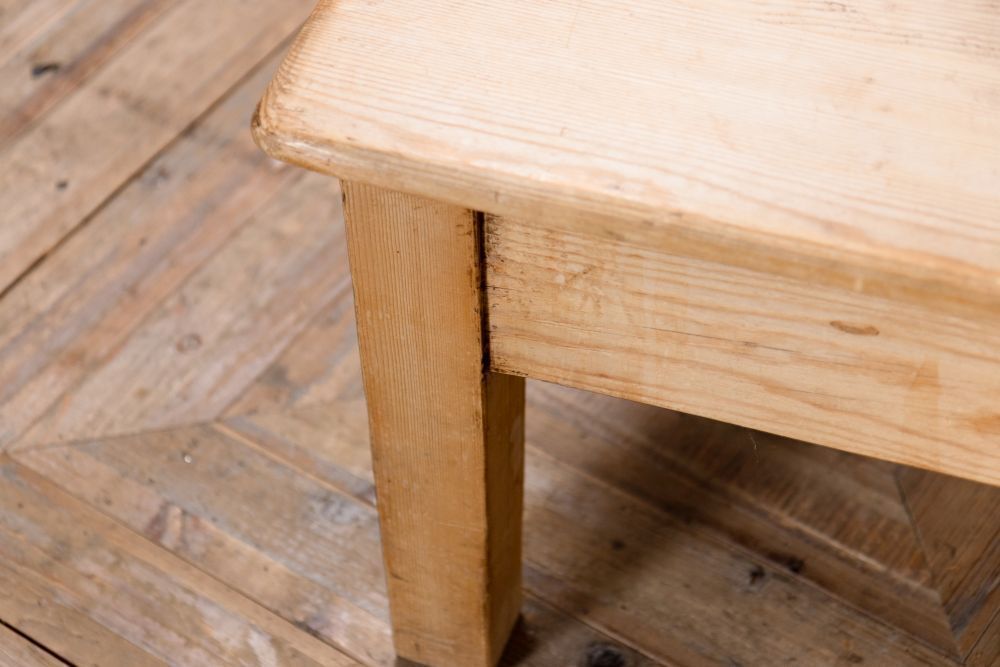 Vintage Antique Style Pitch Pine Coffee Table photo Furniture