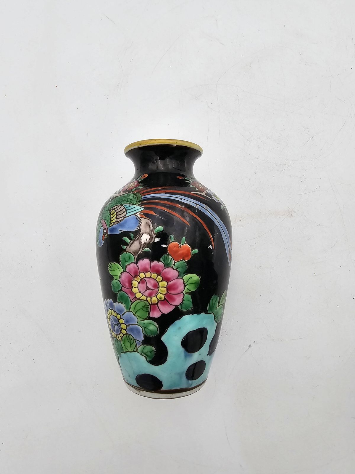 152.0 Pair Of Japanese Porcelain Vases Circa 1920 photo