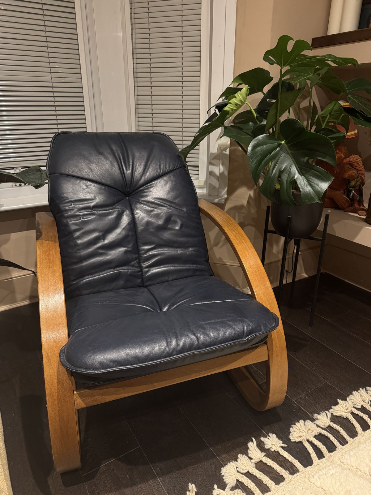 2 X Danish Mid Century Design Bentwood And Leather Cantilever Armchairs photo furniture