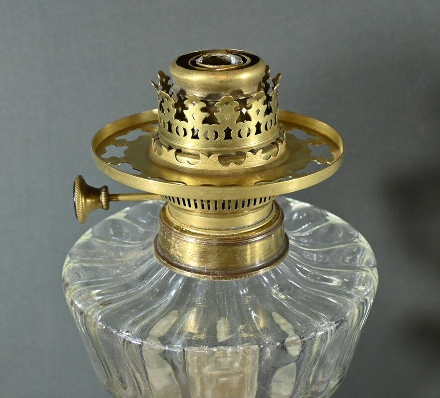photo furniture Ceramic Oil Lamps, Numberger Lemonon House – Mid 19th Century