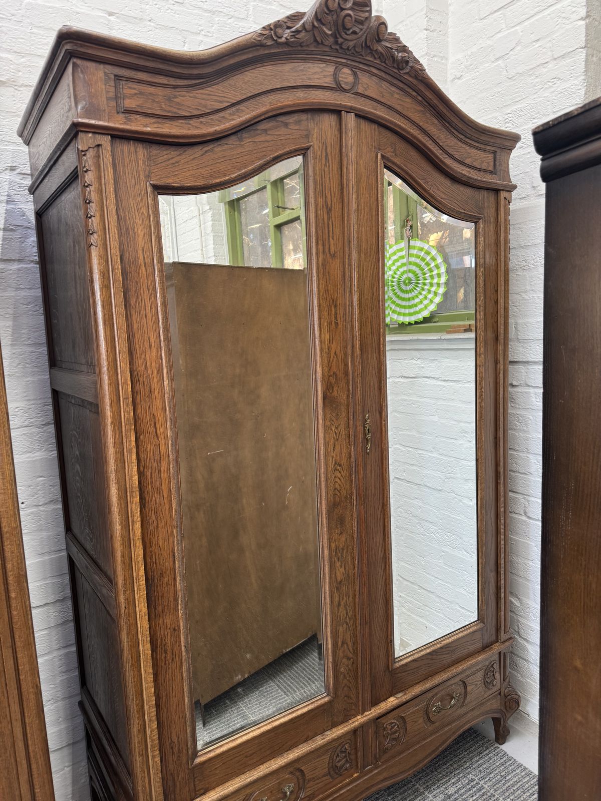 Pair Of French Amoire Wardrobes photo Furniture