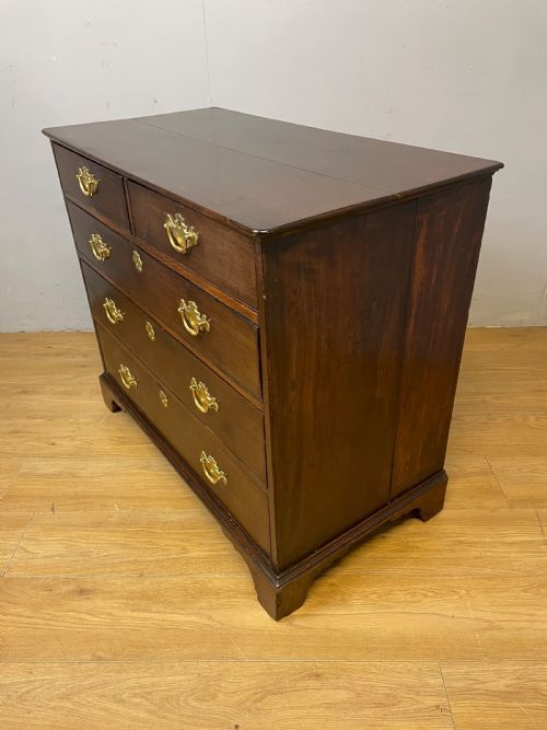 Georgian Solid Mahogany Four Height Chest Of Drawers Circa 1790 photo buy