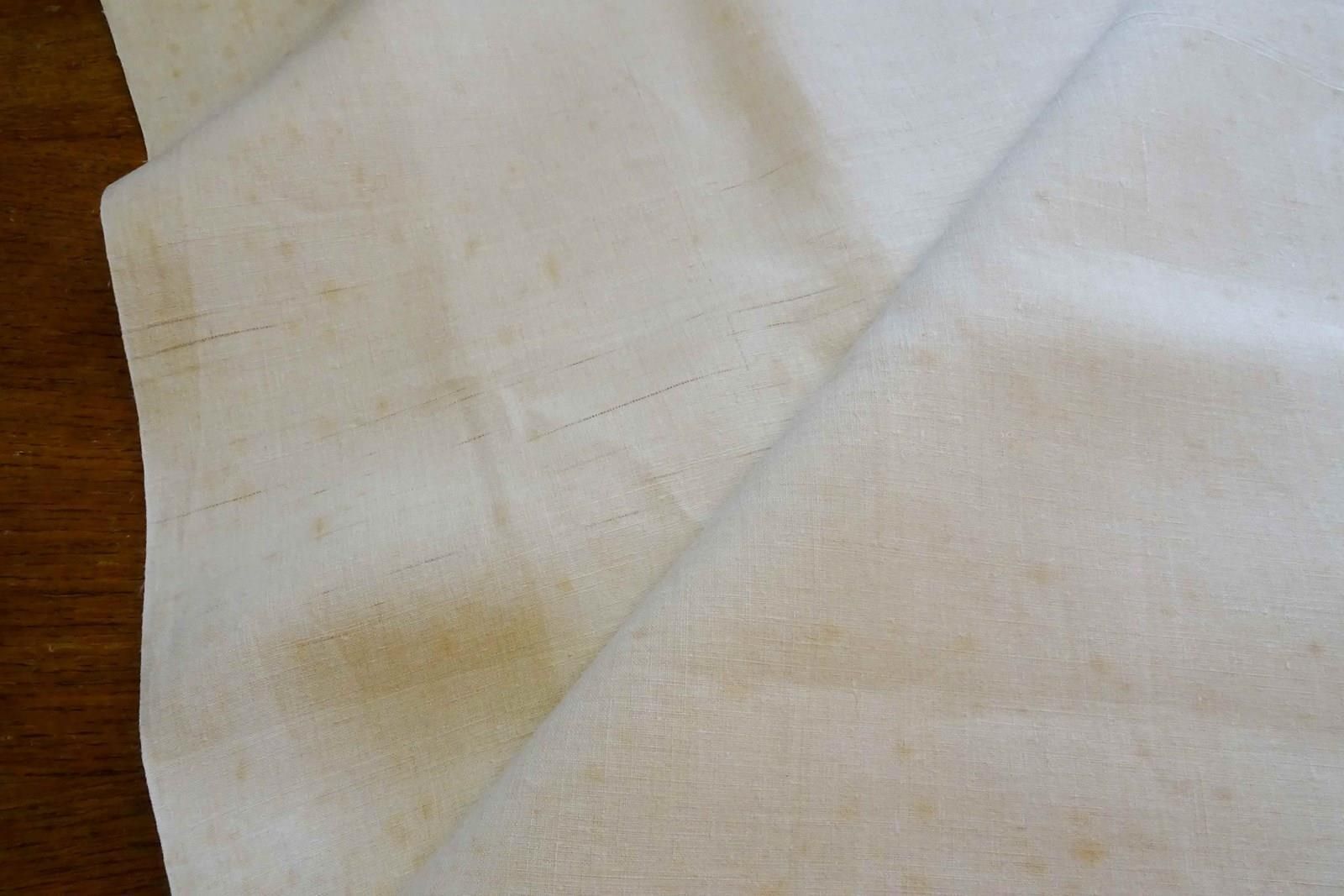 Huge Length Of French Linen Fabric; Curtains Etc photo for sale