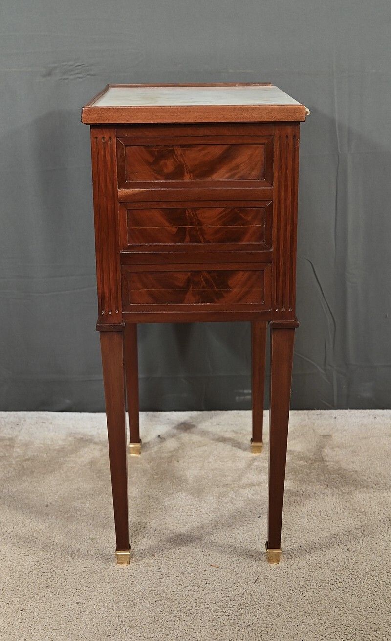 Furniture Small Mahogany Chest Of Drawers, Louis XVI Style – Part 2 Of The 19th Century photo