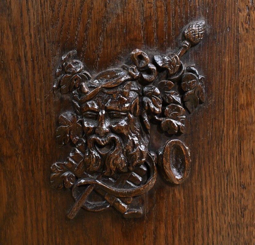 Furniture Regional Oak Buffet – Mid 19th Century photo