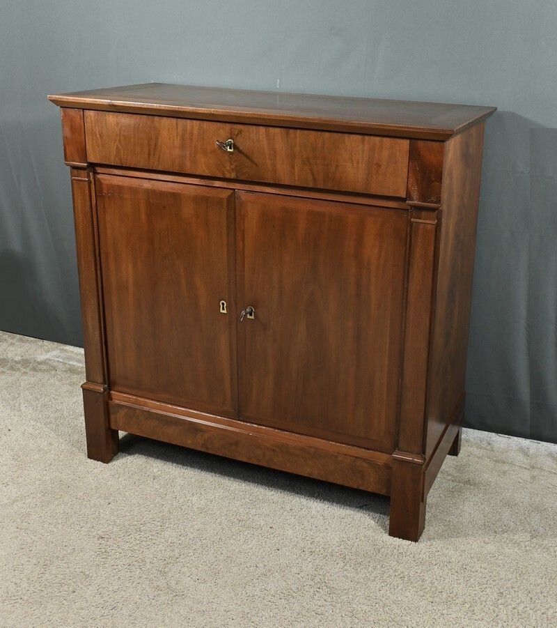 Mahogany Veneer Sideboard, Directoire Period – Early 19th Century photo for sale