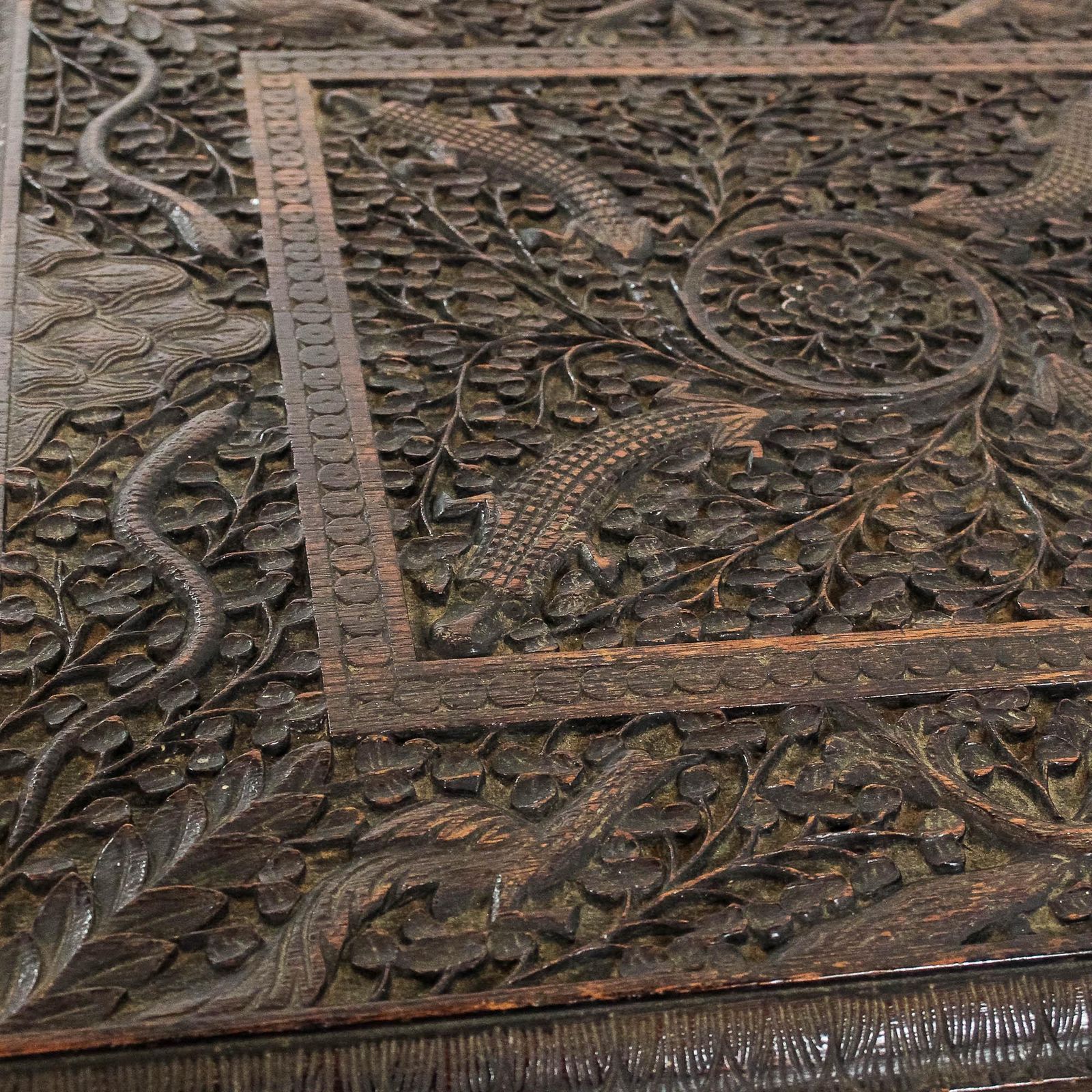 Antique Anglo Indian Carved Side Table | Antique Side Table | Antique Carved Tables | Console Table photo buy