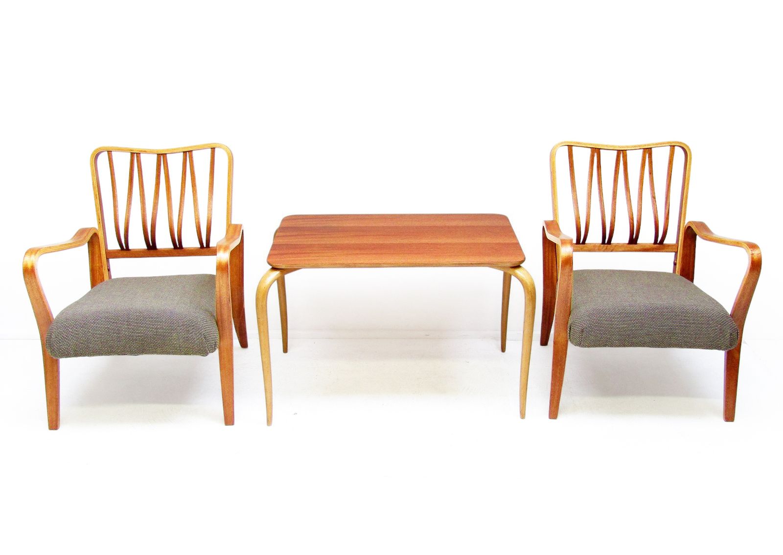Two 1950s British "Linden" Lounge Chairs In Teak By G A Jenkins photo vinterior