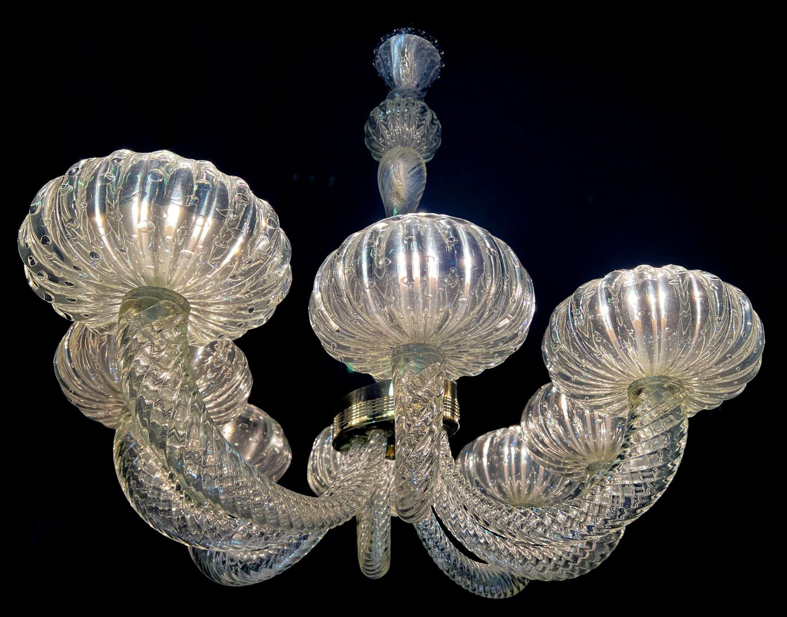Chandelier By Barovier & Toso, Murano, 1940 photo 9226.0