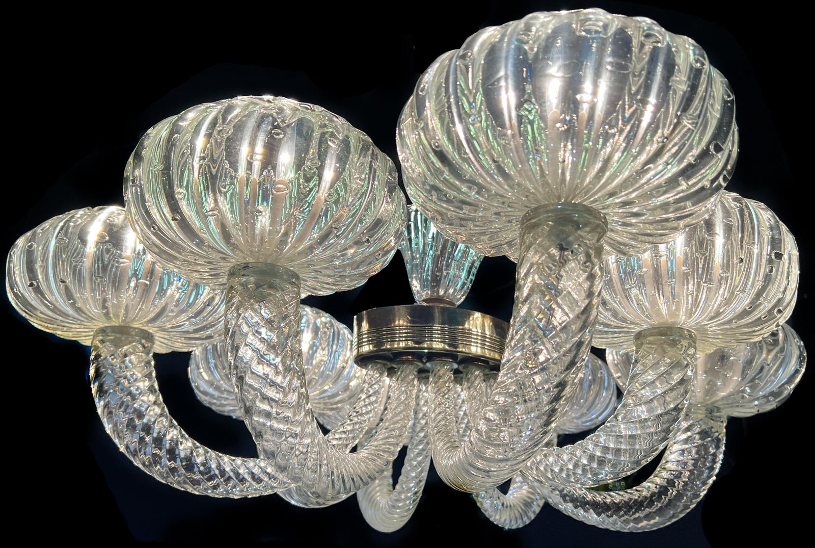 photo for sale Chandelier By Barovier & Toso, Murano, 1940