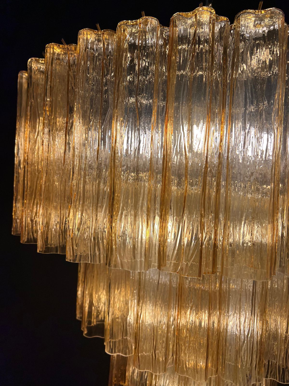 Charming Italian Chandelier By Valentina Planta, Murano photo buy