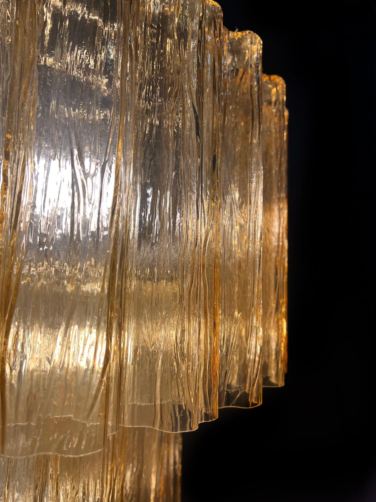 photo for sale Elegant And Charming Pair Of Italian Chandeliers By Valentina Planta, Murano