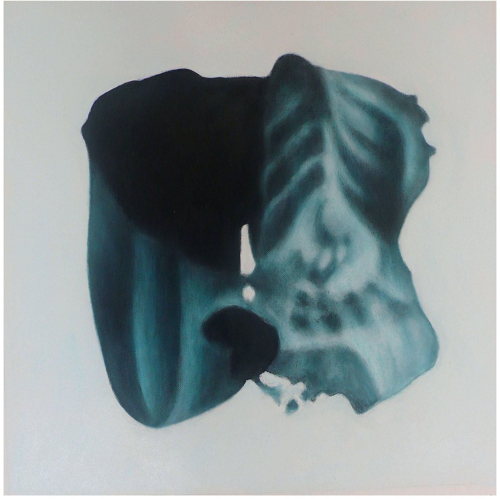 "Heavenly Body IV" By Taeko Mima Oil On Canvas Painting, 1980