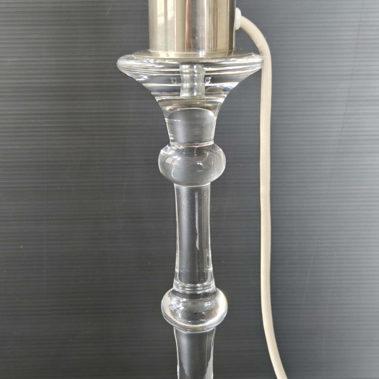 Vintage 1960s Ingo Maurer Design Lamp M 60s Glass 1960s photo for sale