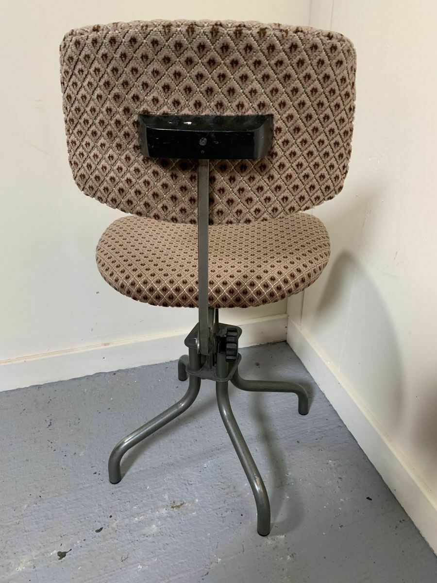 Factory Swivel Chair From Leabank, 1970s photo 466.0