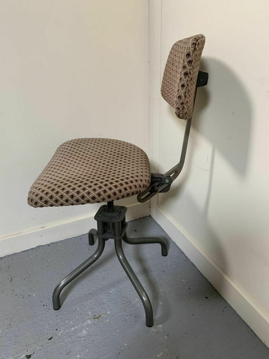 Factory Swivel Chair From Leabank, 1970s photo vinterior