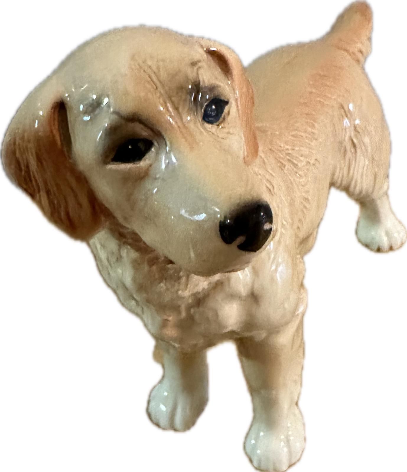 Vintage Mid Century 1950's Coopercraft Golden Retriever Figurine photo furniture