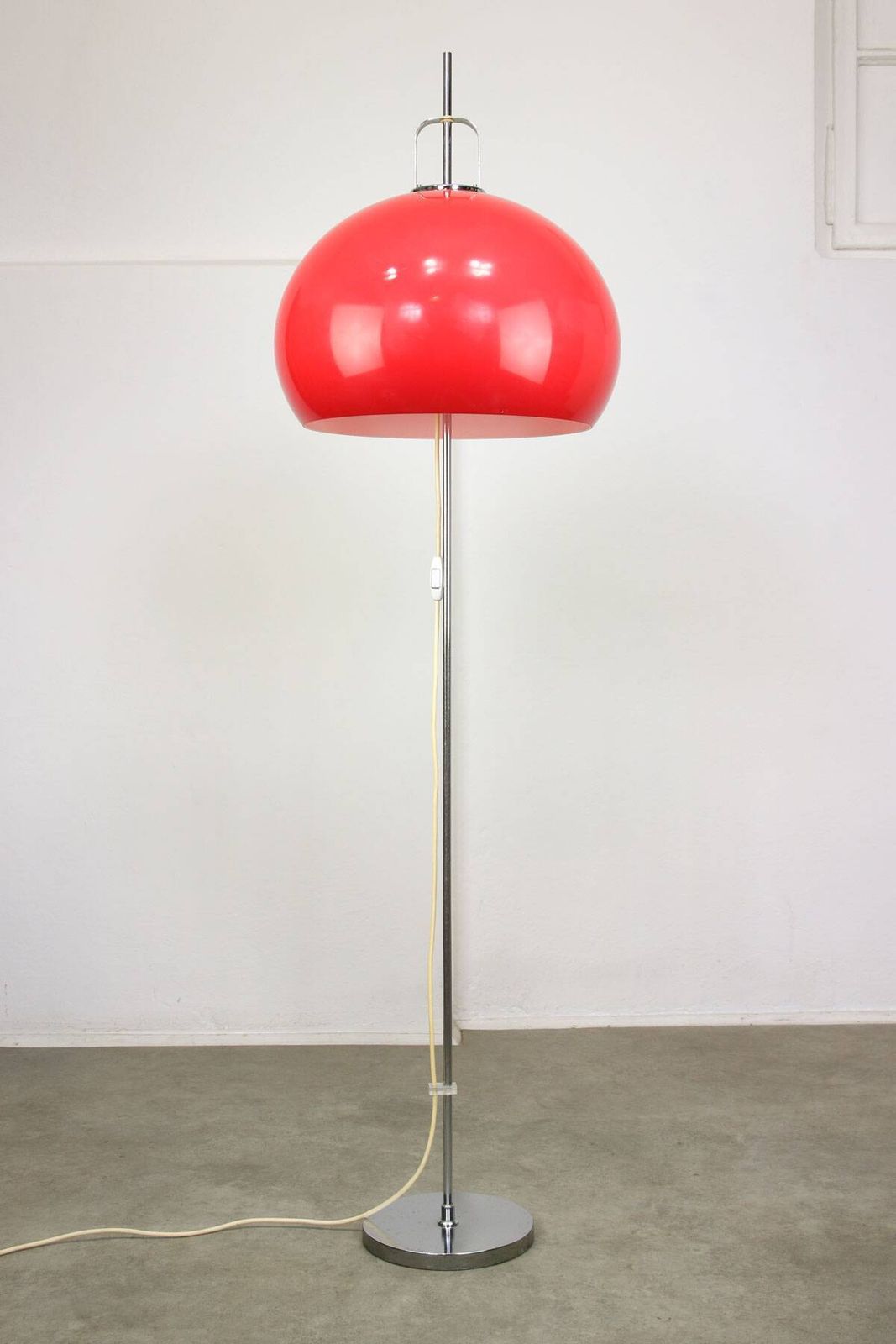 2312.0 Large Space Age Lucerna Floor Lamp By Luigi Massoni For Guzzini, 1960s photo