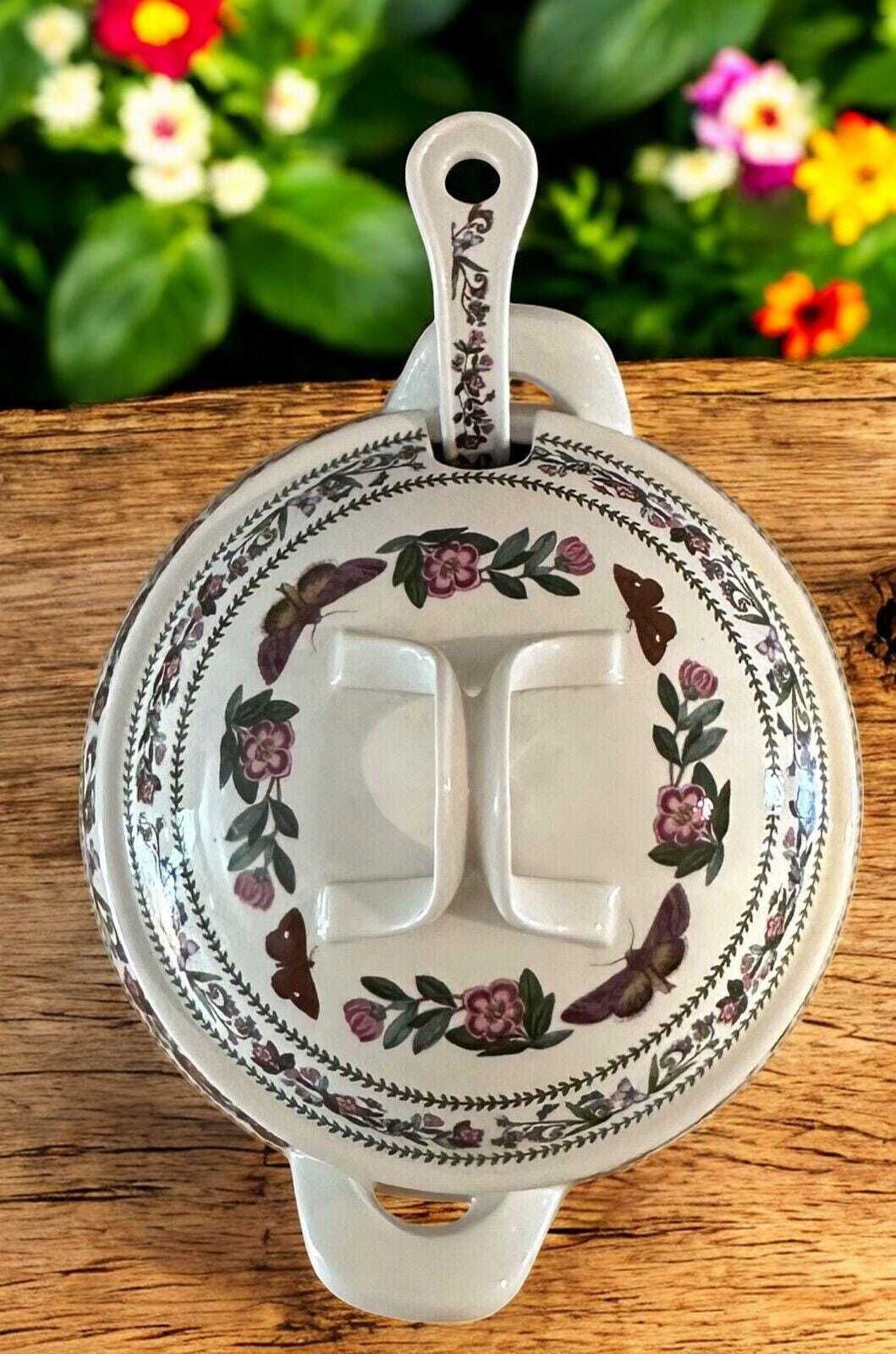 photo for sale Portmeirion Pottery Variations Large 8 Pint Soup Tureen With Ladle   Collector's Edition