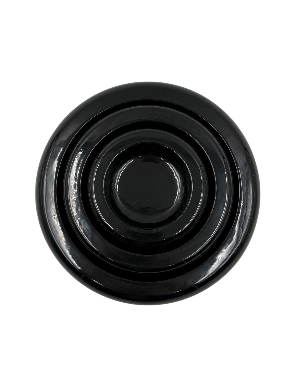 photo vinterior Space Age Stacked Ceramic Ashtrays / Vide Poche / Centerpiece, Italy 1970s