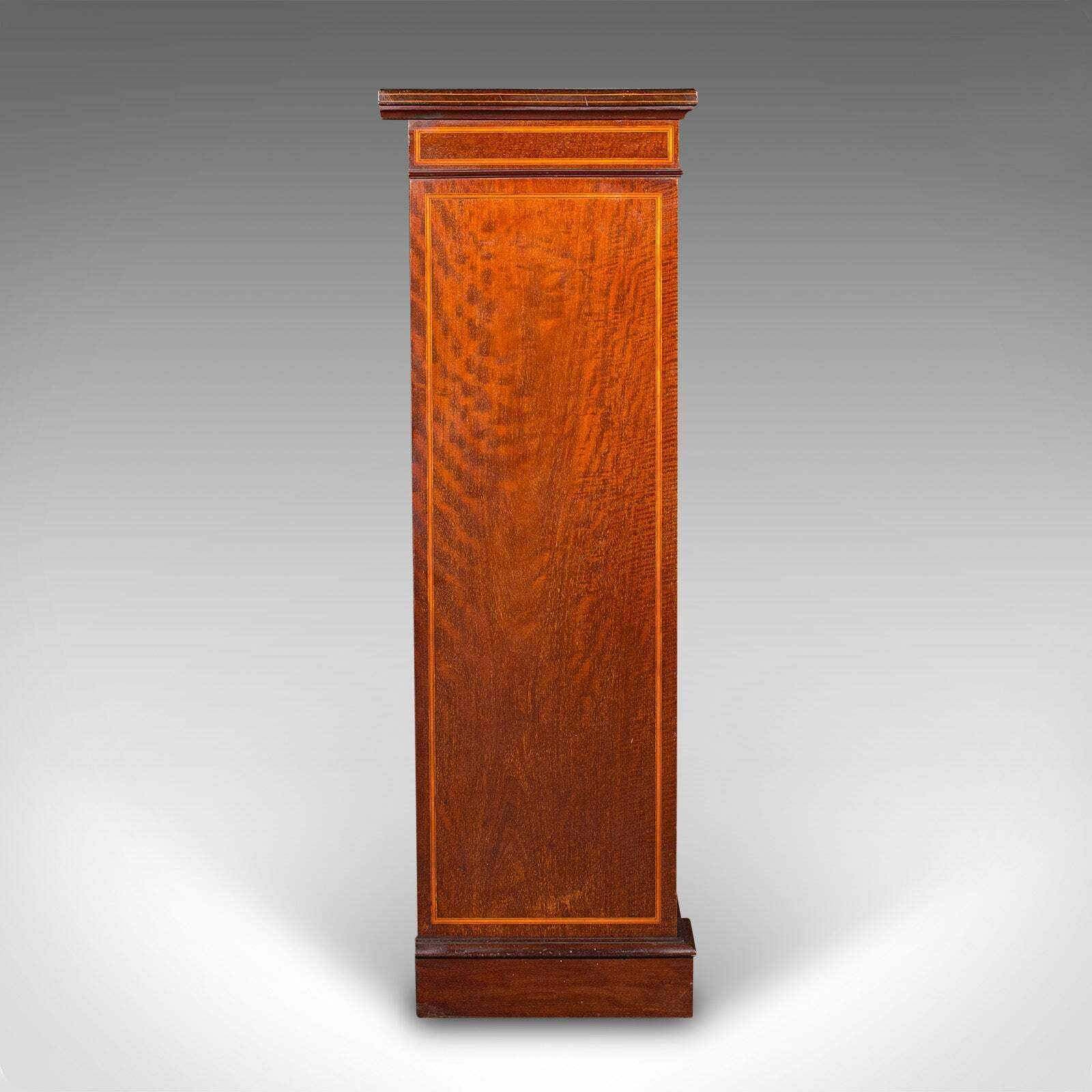 Large Antique Glazed Display Cabinet, English, Drawing Room, Bookcase, Edwardian photo Furniture