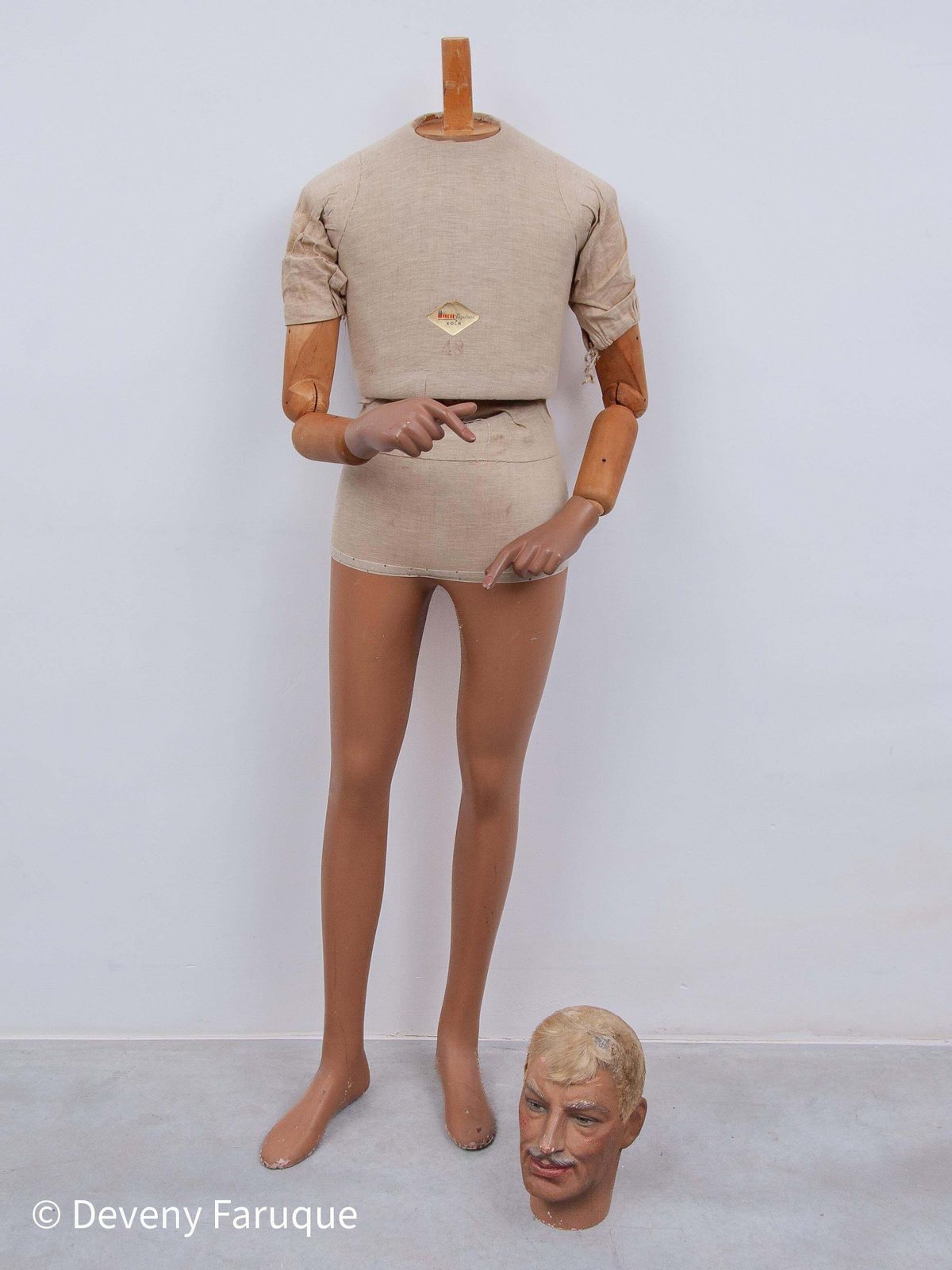 Home Decor Male Mannequin Designed By Moth Figuren, Germany , 1930s photo