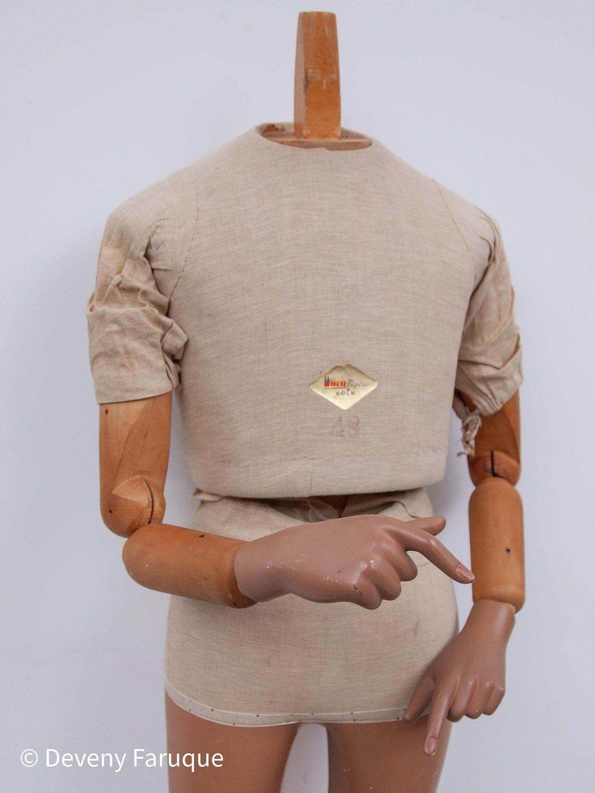 photo vintage Male Mannequin Designed By Moth Figuren, Germany , 1930s