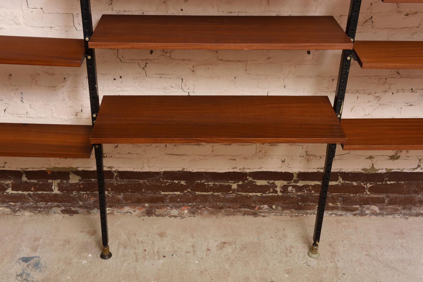 photo furniture Freestanding Wall Unit, Bookshelves, Roomdivider, Midcentury Modern, 1950s