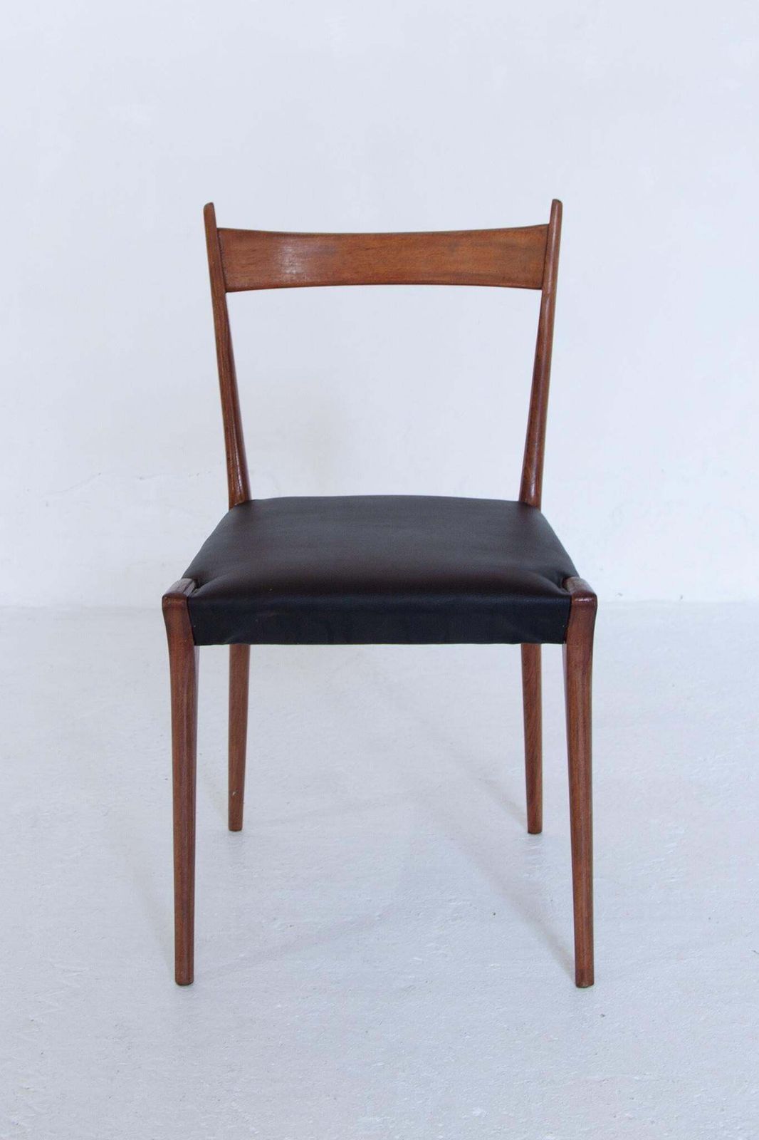 Alfred Hendrickx Set Of Eight Dining Chairs Model S2, 1958, Belgium For Belform photo for sale