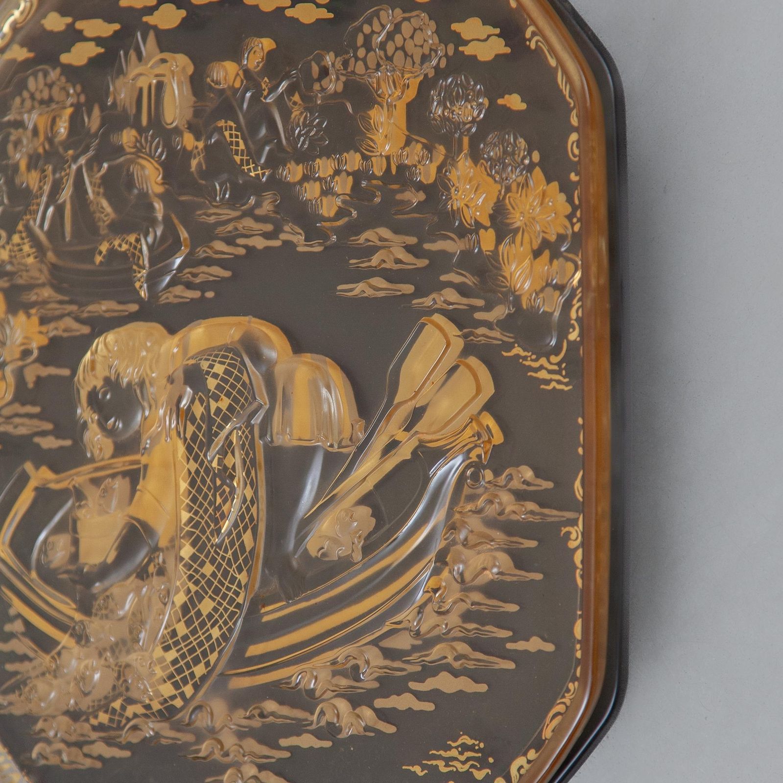 Wall Mounted Glass Parable Designed By Bjorn Wiinblad For Rosenthal photo Art
