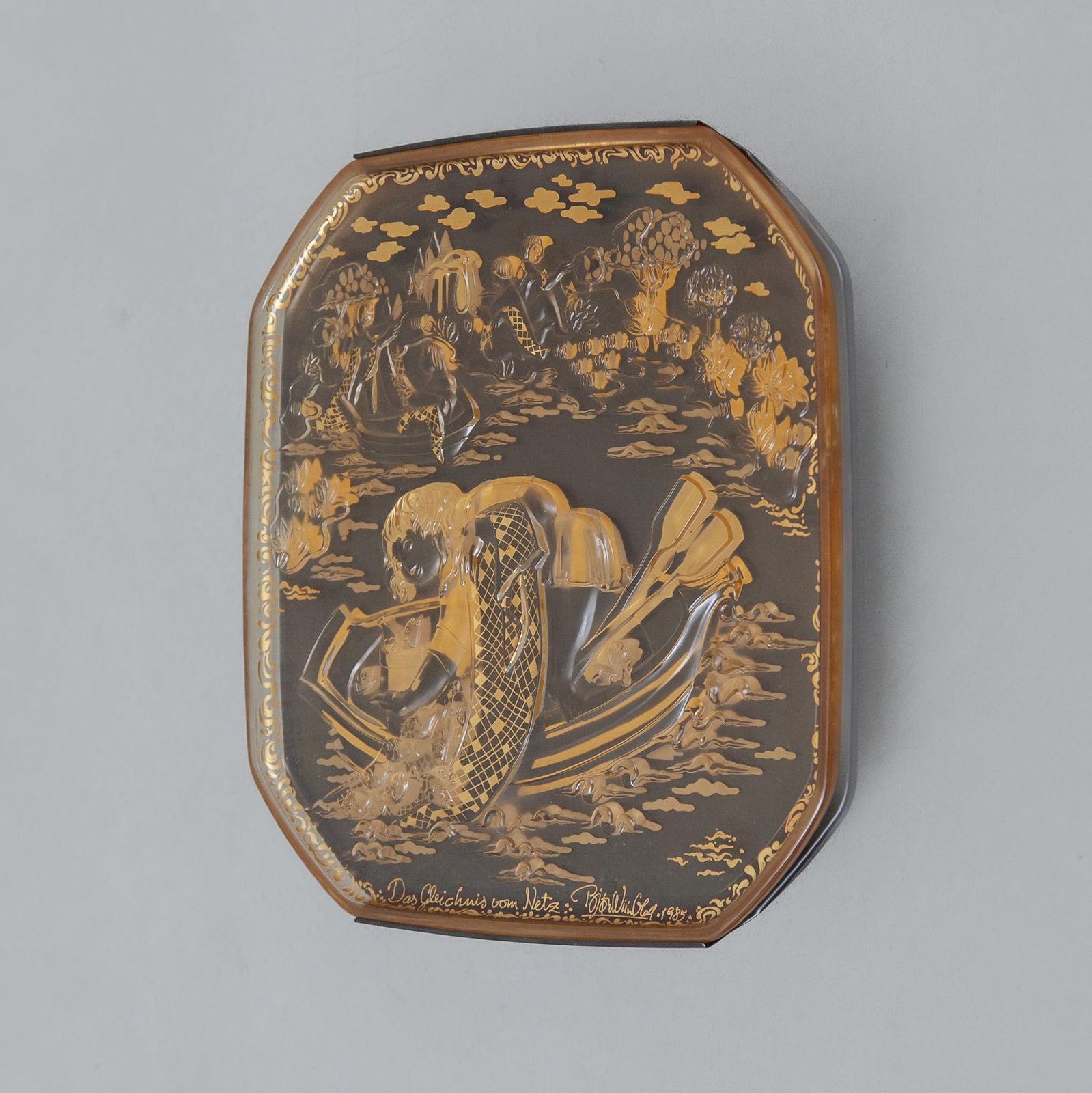 Wall Mounted Glass Parable Designed By Bjorn Wiinblad For Rosenthal photo 1589.0