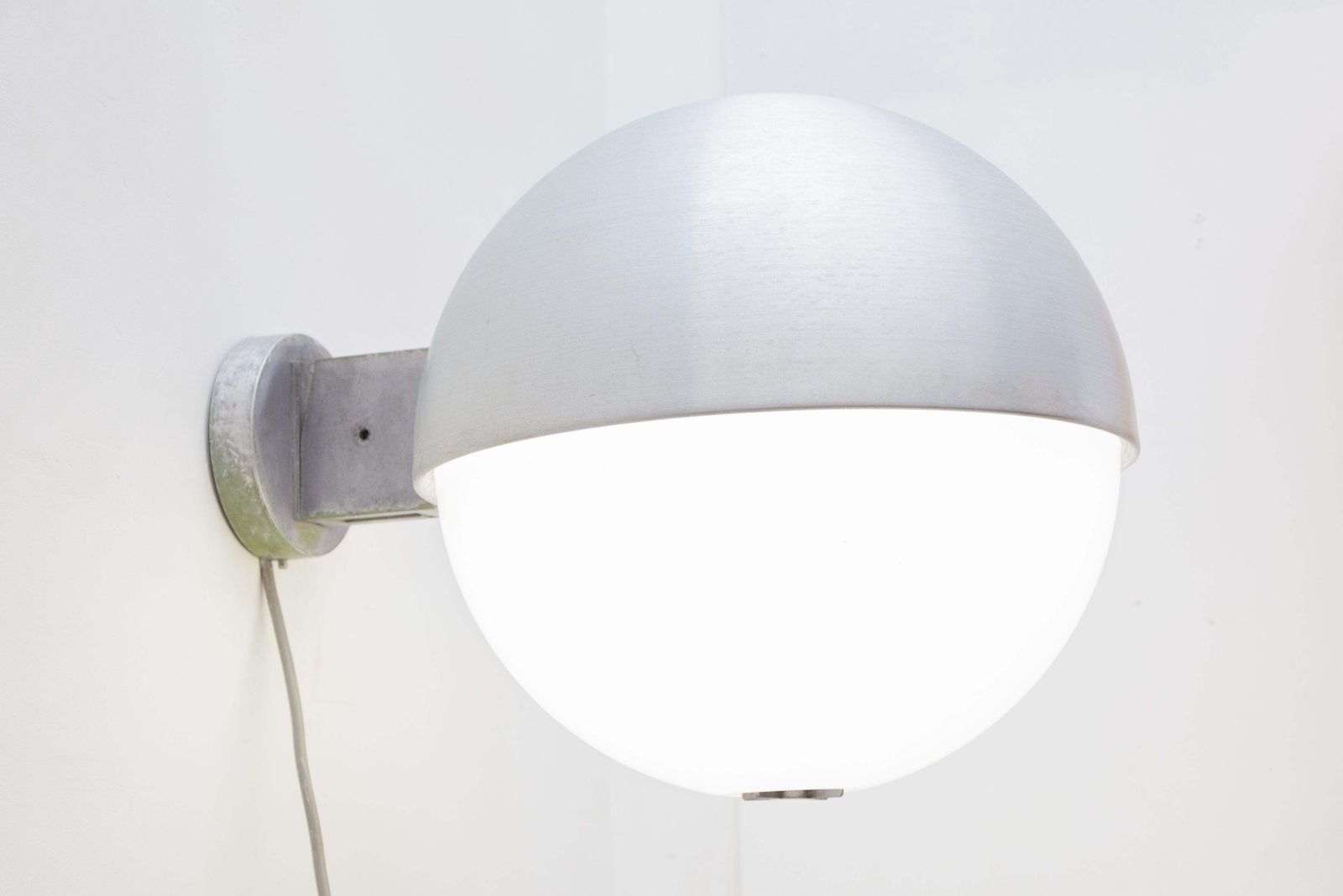 Outdoor, Indoor Large Globewall Lights Designed By Bega 1960s, Belgium photo 2278.0