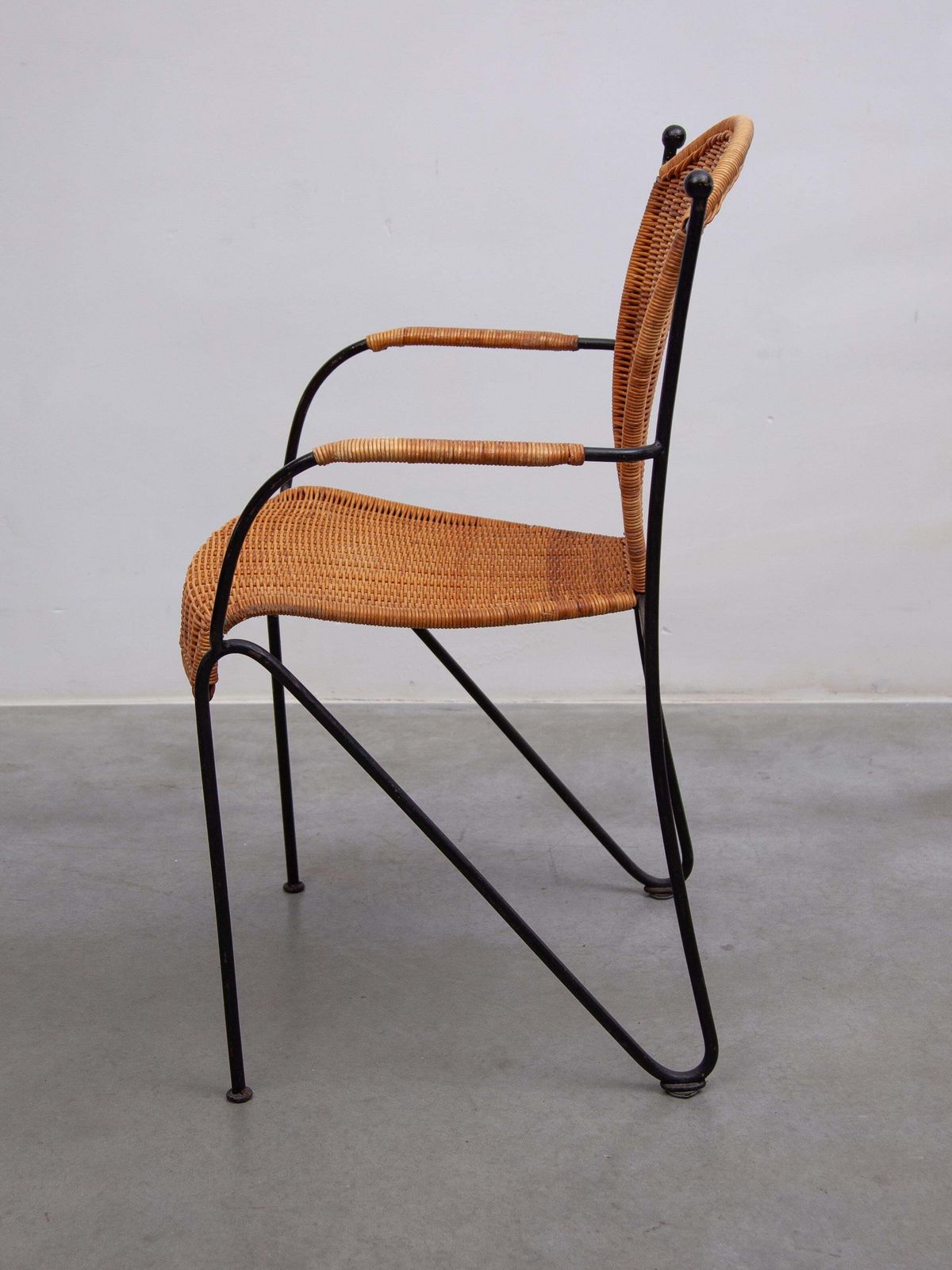 photo vinterior Indoor, Outdoor Chairs By Pipsan Saarinen Swanson, 1970s, Two Arm Chairs