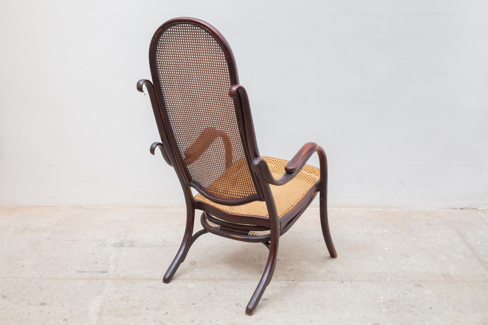 Folding Lounge Chair By Thonet With Adjustable Footstool 19th Century photo Furniture