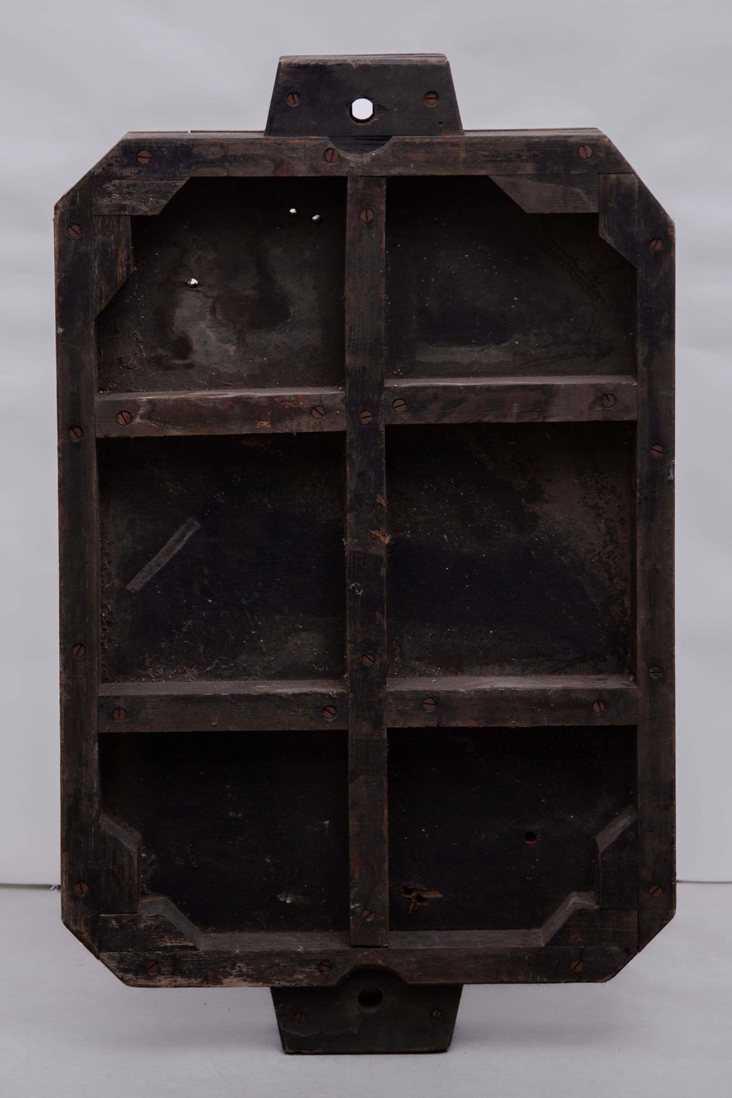 Machine Age Industrial Wooden Foundry Mold For A Chrome Car Grill, France, 1950s photo vinterior