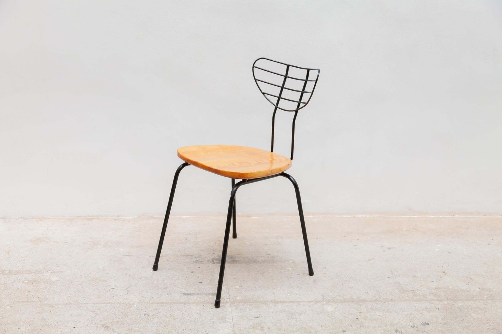 Set Of Six "Radar" Chairs Designed By Willy Van Der Meeren For Tubax, Belgium photo 4238.0