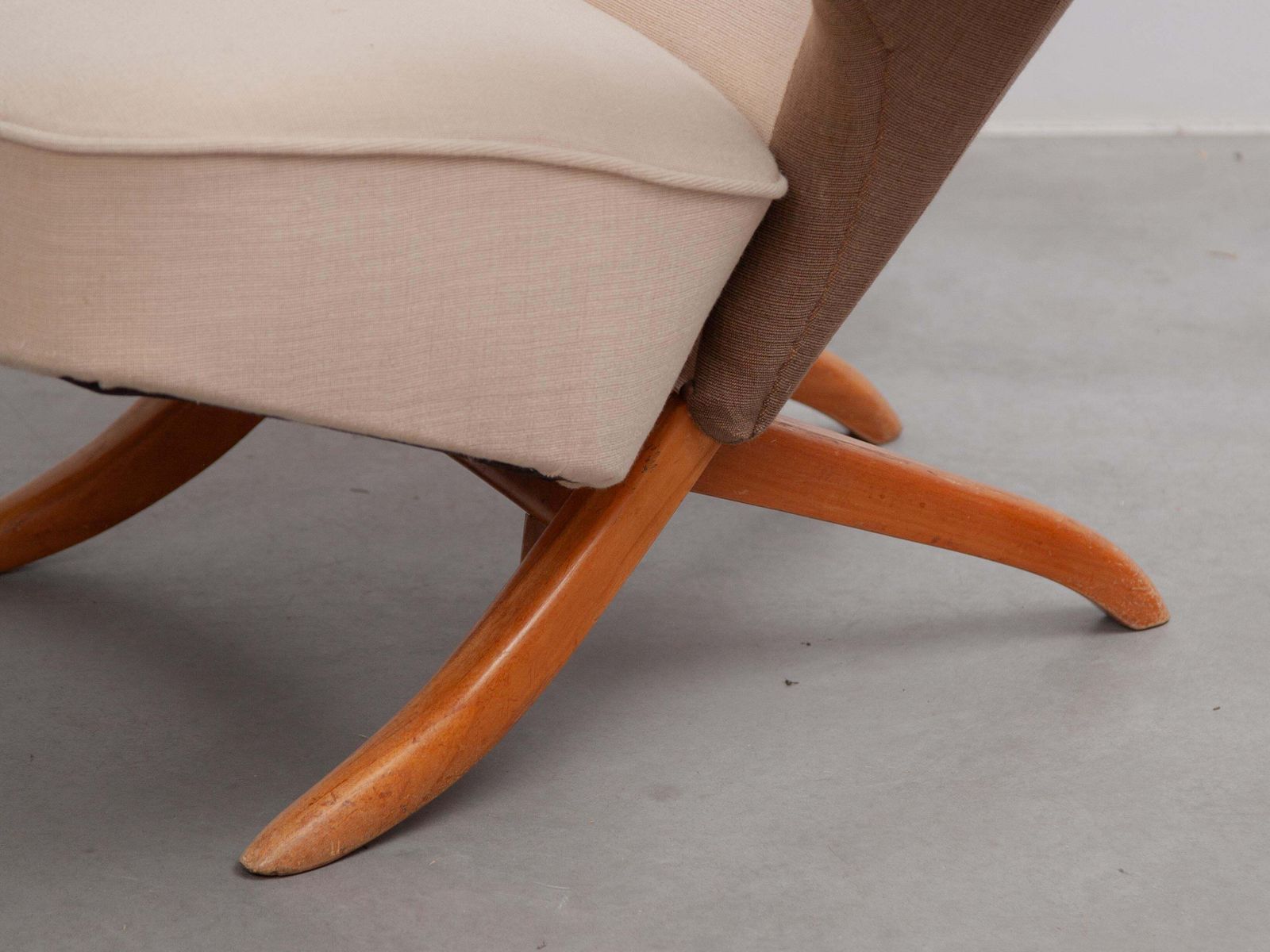 photo for sale Penguin Lounge Arm Chair By Theo Ruth For Dutch Manufacturer Artifort