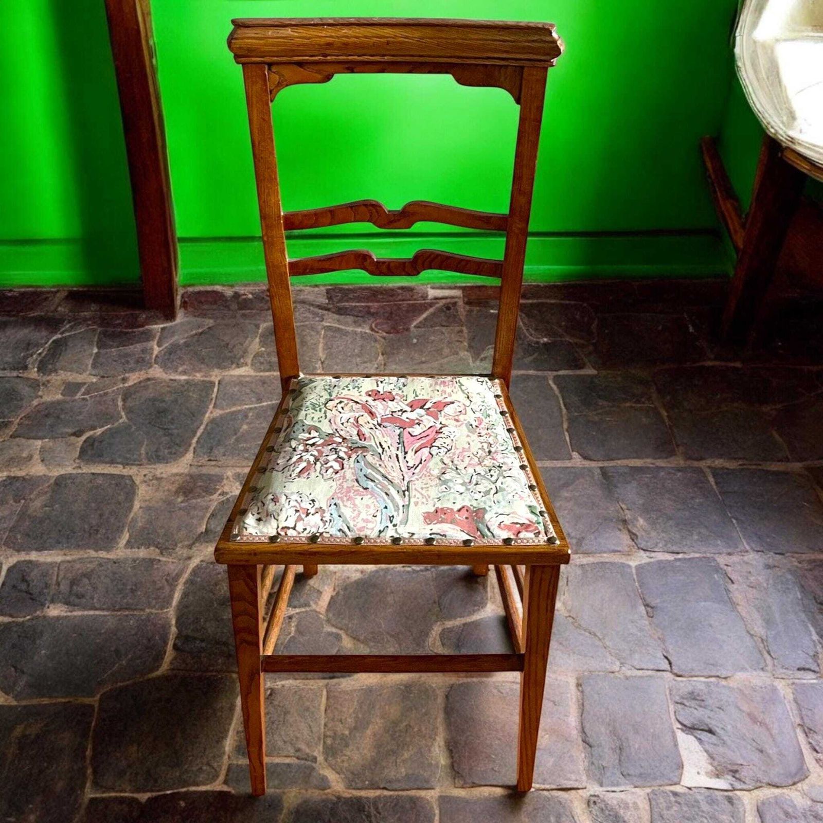 Antique Oak Dining Chair Side Chair Occassional Chair Bedroom Chair photo furniture