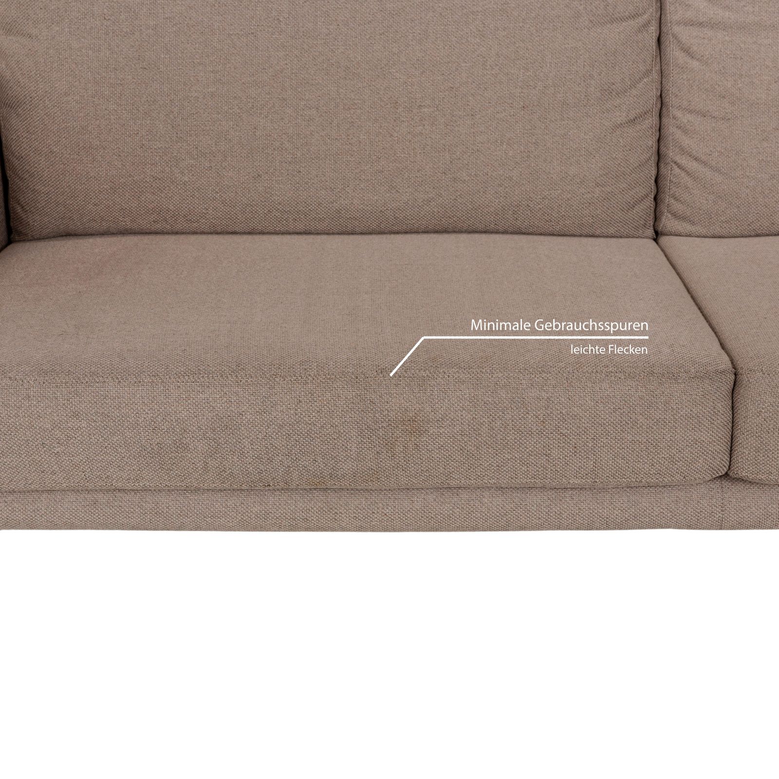 Willi Schillig Fabric Three Seater Beige Sofa photo 625.0