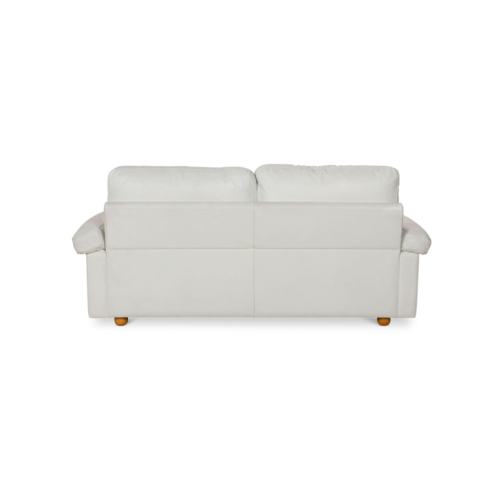 photo for sale Canapé 2 places Poltrona Frau Petronio en cuir blanc