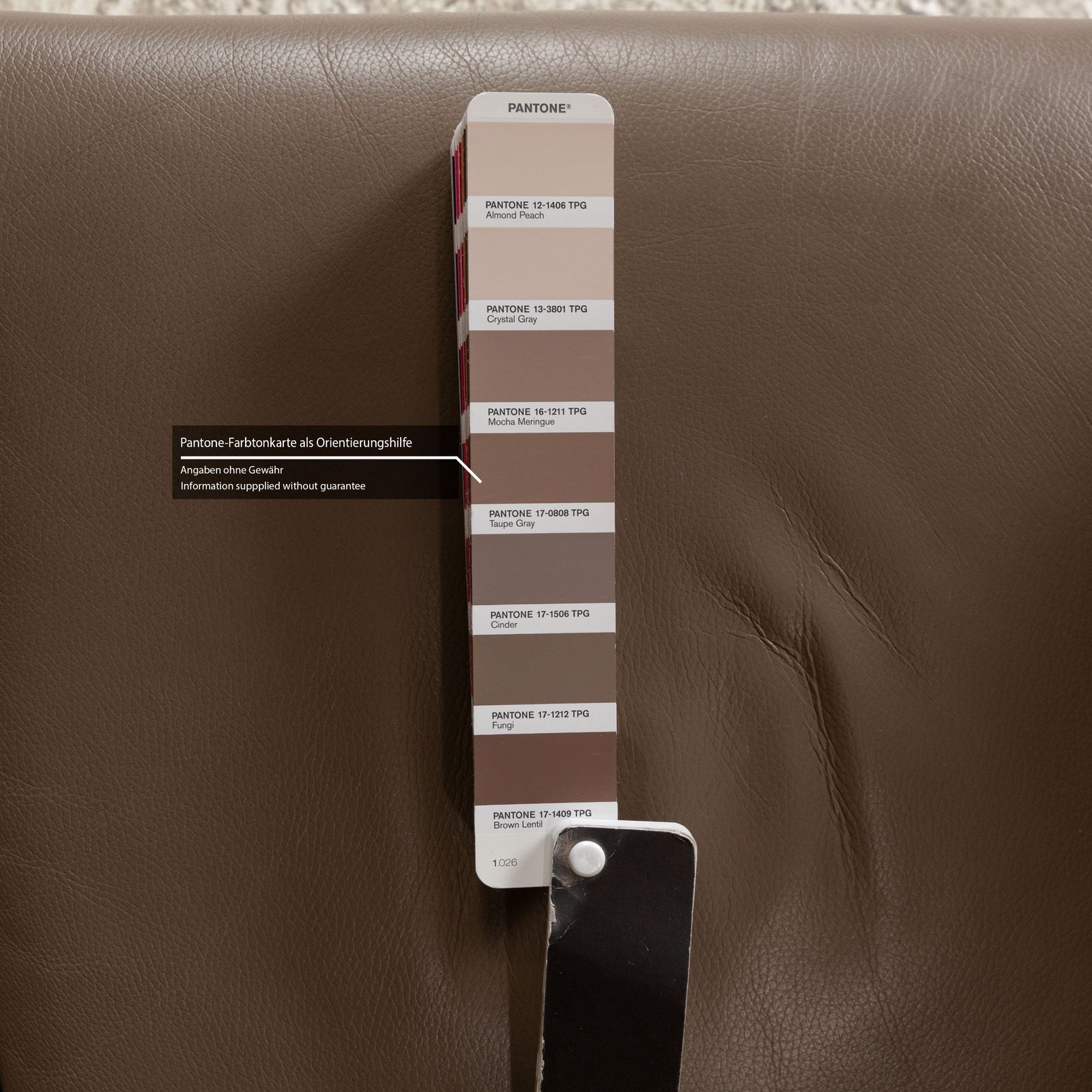 Fauteuil cantilever Wittmann Jolly en cuir marron photo Mobilier