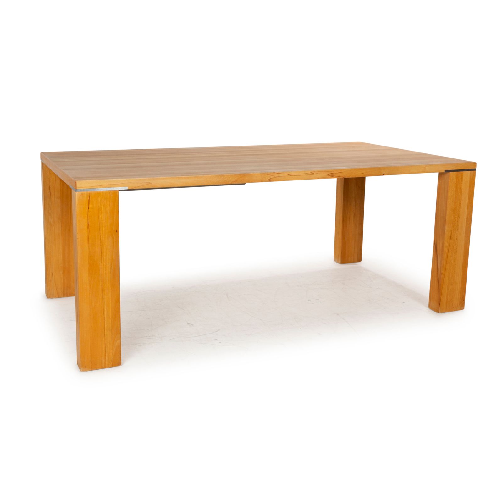 Venjakob Multiflex Wooden Dining Table Brown Manual Function photo for sale