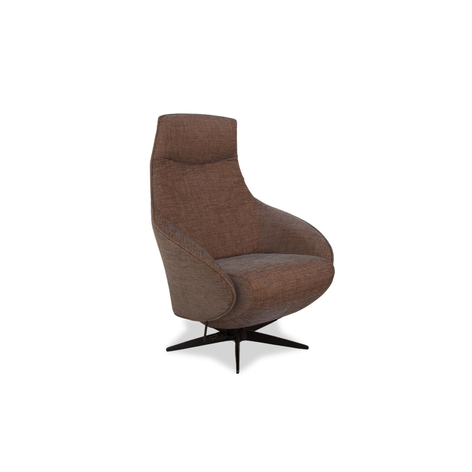 Sitting Vision Mv 248 Stoffen Fauteuil Set Beige Bruin Schommelfunctie photo Meubels