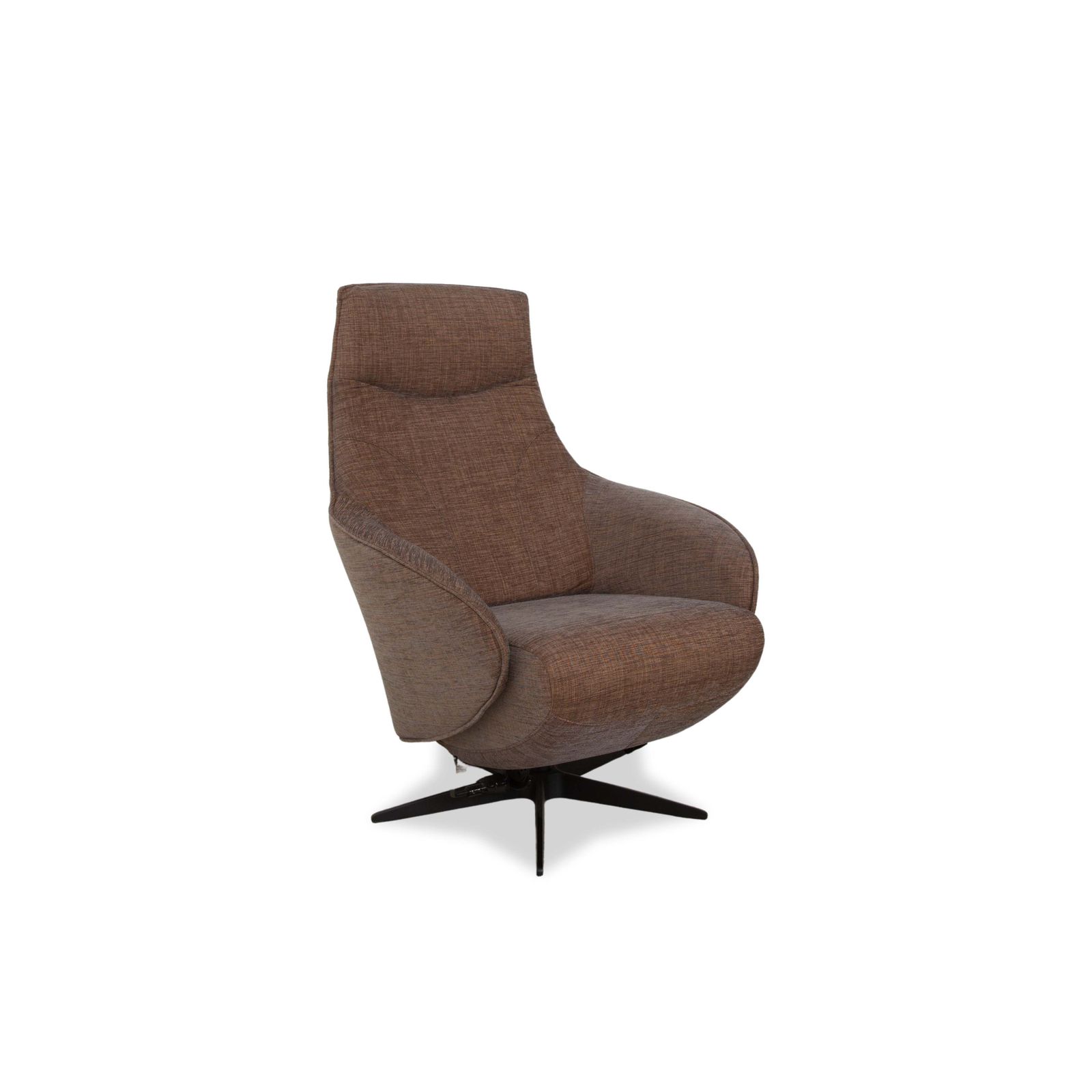 Sitting Vision Mv 248 Stoffen Fauteuil Set Beige Bruin Schommelfunctie photo 3241.0