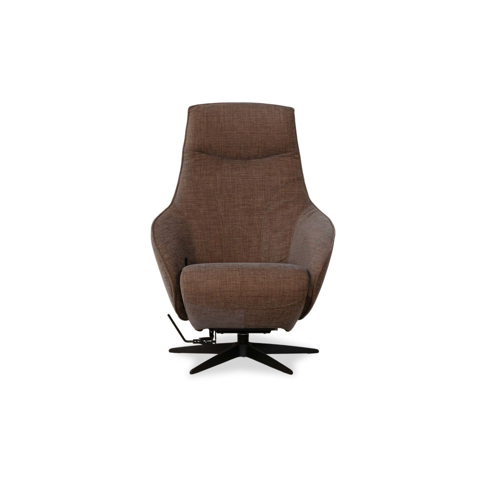 photo furniture Sitting Vision Mv 248 Stoffen Fauteuil Set Beige Bruin Schommelfunctie