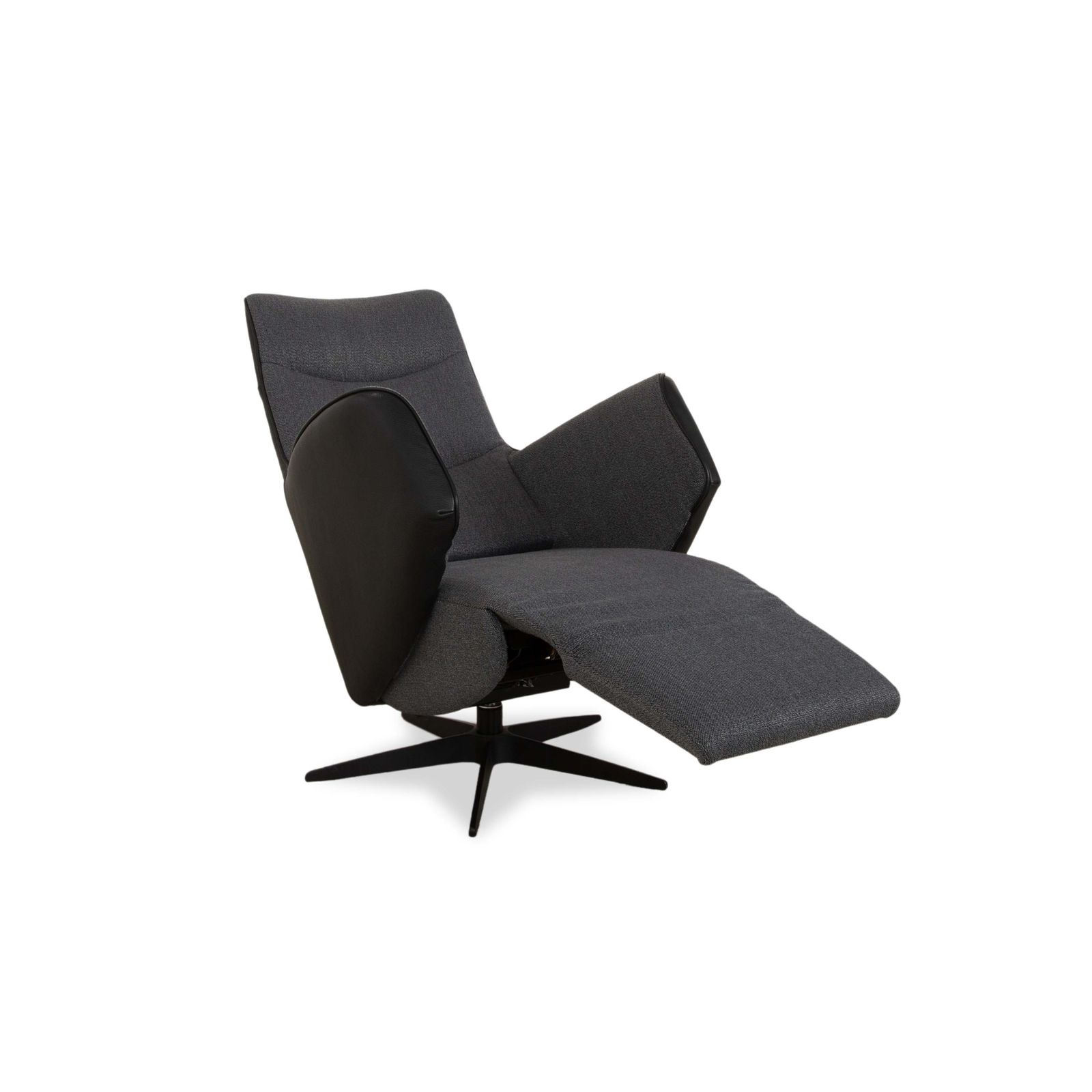 Sitting Vision Tw 093 Stof Relaxfauteuil Leer Grijs Electr. Batterijfunctie photo for sale