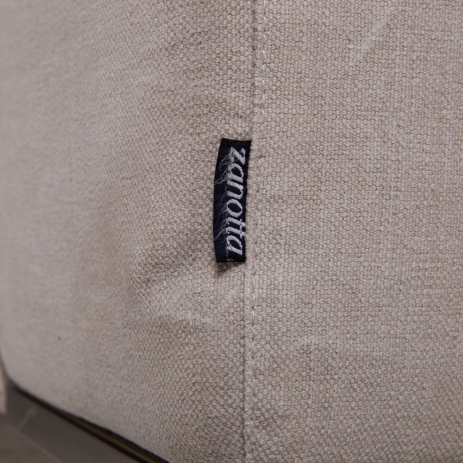 Zanotta Alfa Fabric Sofa Gray Two Seater photo 1989.0