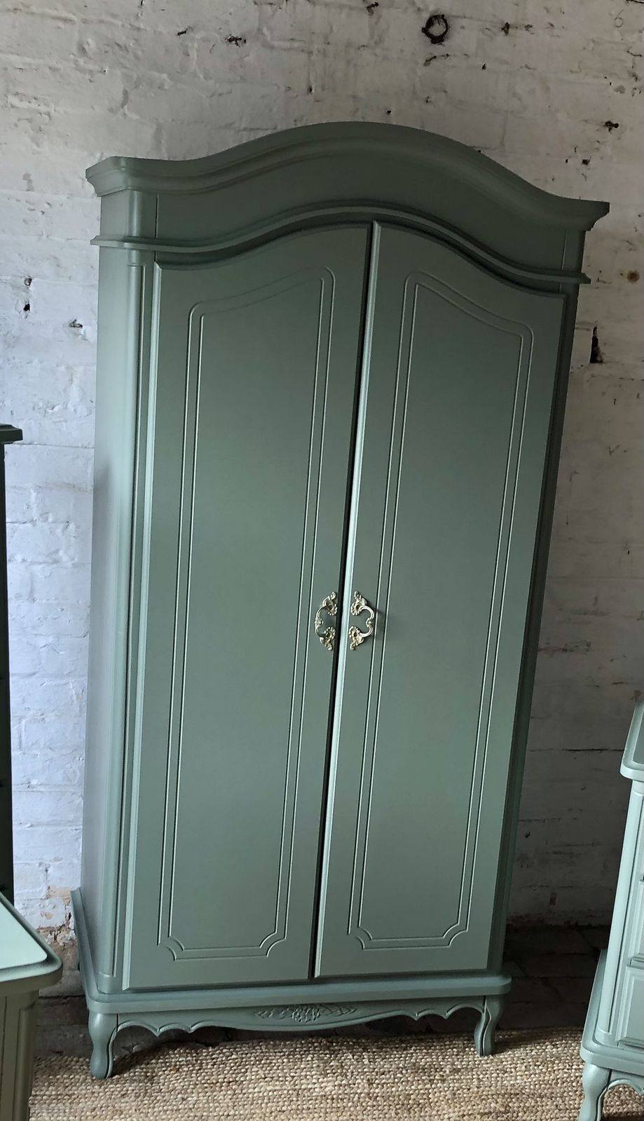 photo furniture Beautiful Revamped Bedroom Set. Wardrobe,  5 Drawer Chest, 2 X 3 Drawer Bedsides